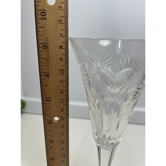 Waterford Crystal Millennium Series Continental Fluted Champagne 9 1/4" H - Picture 9 of 10